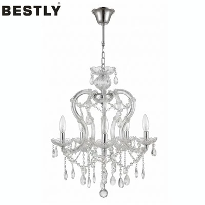 Luminária lustre de cristal estilo europeu